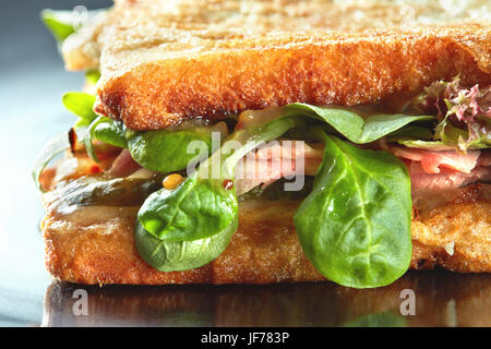 Freschi panini tostati blt sandwich Foto Stock