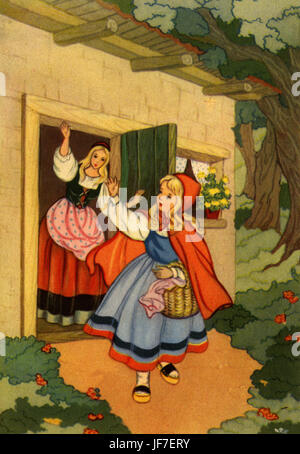 Little Red Riding Hood, Cappuccetto Rosso, Vintage Children's Book in  Italian