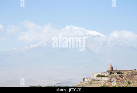 Khor Virap monastero in Armenia Foto Stock