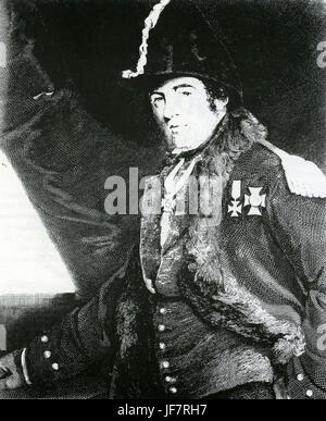 JOHN FRANKLIN (1786-1847) Royal Navy officer e Arctic explorer. Foto Stock