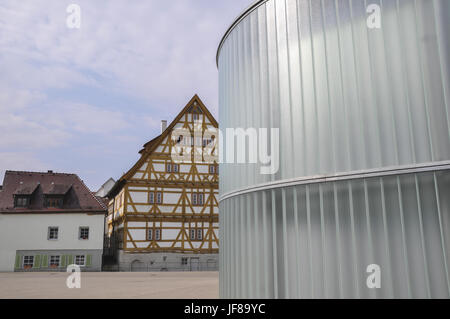 Casa Half-Timbering in Waiblingen, Germania Foto Stock