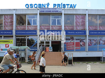 Bratislava porta passeggero Foto Stock