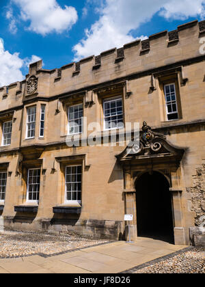 Interna Quad, St Johns College dell'Università di Oxford, Oxford, Inghilterra Foto Stock