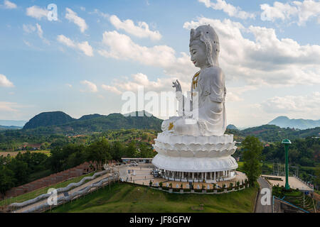 Wat Hyua Pla Kang , Originale tempio thailandese in Chiang Rai, Thailandia Foto Stock