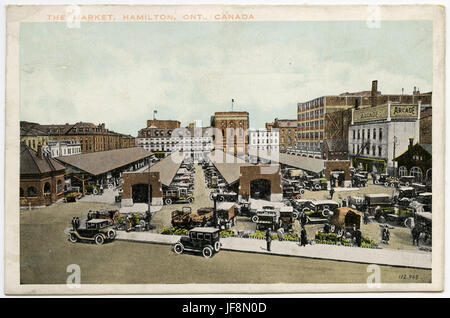 The Market, Hamilton, Ontario, Canada, ND Foto Stock