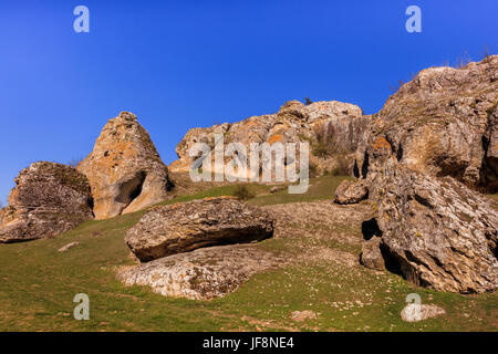 Prenotazione geologica Cheile Dobrogei situato in Constanta Romania Foto Stock