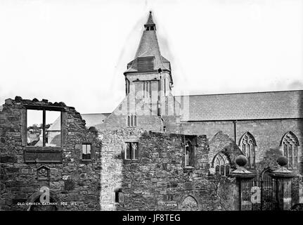 Vecchia Chiesa, Co Galway 33030990820 o Foto Stock