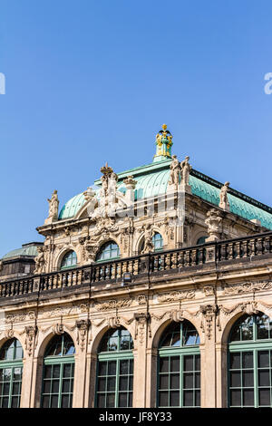 Lo Zwinger in Dresden Foto Stock