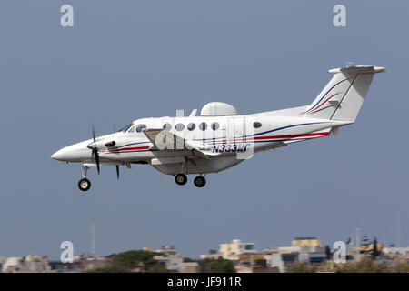 Sierra Nevada Corp. Il faggio Super King Air 300 [N333WC] che è un dimostratore per gli Stati Uniti Dell'esercito MARSS (di Media Altitudine e ricognizione Surveillan Foto Stock