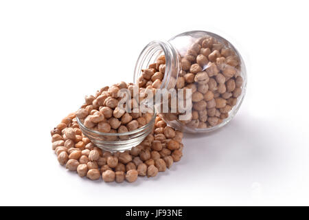 Raw moong daal arhar malka rajma fagioli kidney chole chana impulsi Foto Stock