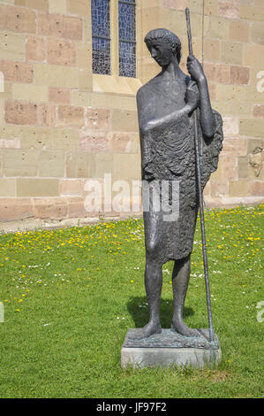 Scultura di Beutelsbach, Germania Foto Stock