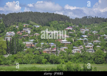 La città di Kutaisi in Georgia, nel Caucaso Foto Stock