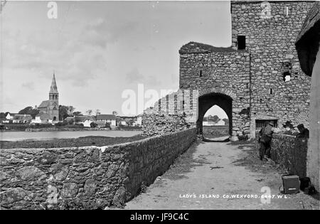 Lady's Island, Co Wexford 34165670743 o Foto Stock