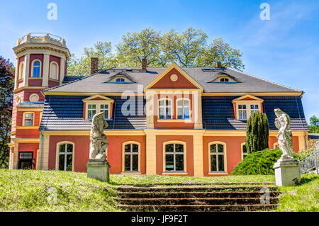 Castello in Kromlau Foto Stock