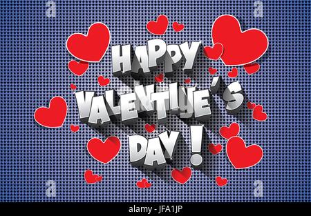 Buon San Valentino Illustrazione Vettoriale