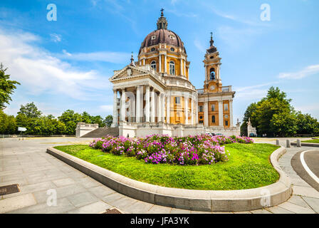 Basilica di Superga, Torino, Italia Foto Stock