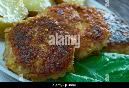 Il finlandese Salisbury steak Foto Stock