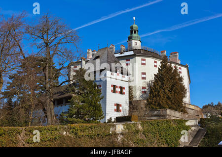 Palazzo di Ambras - Innsbruck in Austria Foto Stock