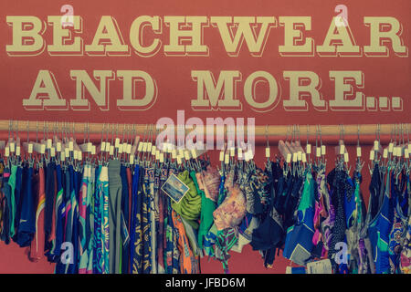 Beachwear per la vendita Foto Stock