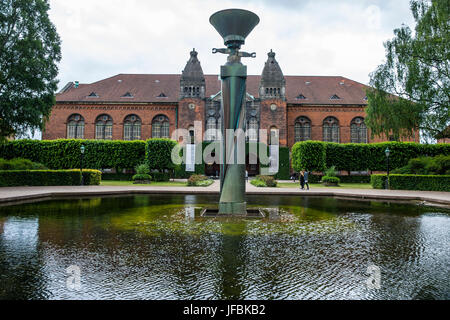 La Biblioteca Reale di Copenhagen, Danimarca Foto Stock