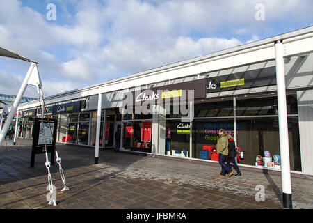 Clarks scarpe - McArthurGlen Designer Outlet Foto Stock