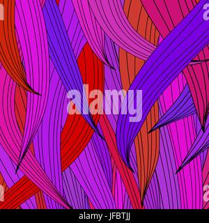 Onda colorato sfondo. Abstract colorato modello Wave Illustrazione Vettoriale