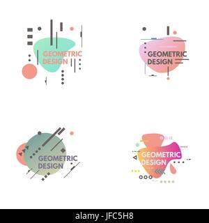 Astratta geometrica sfondo Illustrazione Vettoriale