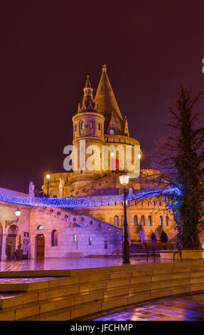 Bastione dei pescatori a Budapest Ungheria Foto Stock