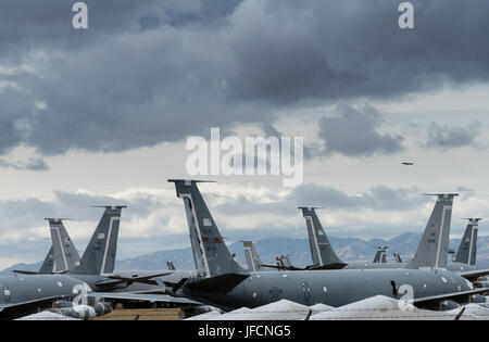 Code of Retired Air force piani in Tucson Foto Stock