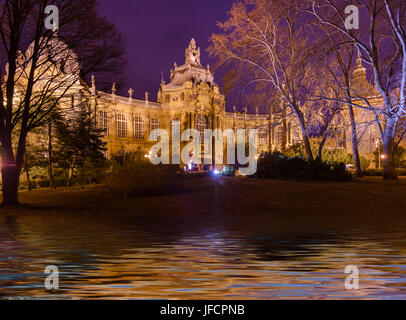 Castello di Vajdahunyad a Budapest Ungheria Foto Stock