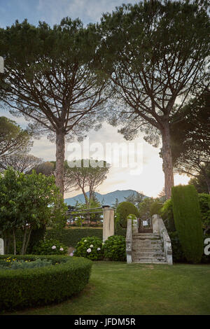 Villa Cimbrone a Ravello Costiera Amalfitana Italia Foto Stock