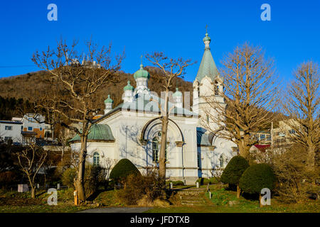 Chiesa ortodossa in Hakodate Foto Stock