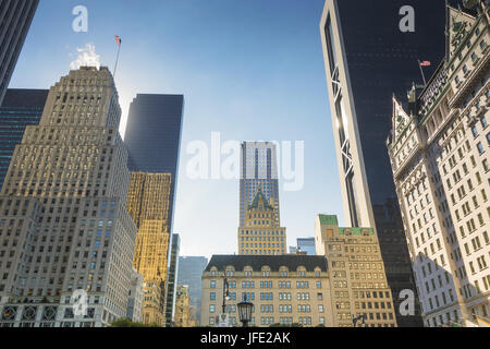 Grand Army Plaza di New York Foto Stock