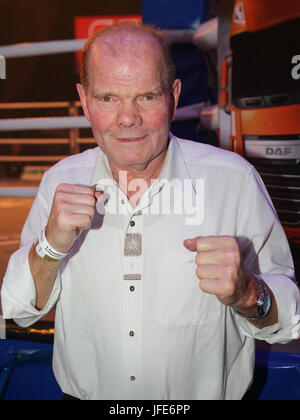 Heavyweight Boxing legend Jürgen Blin Foto Stock