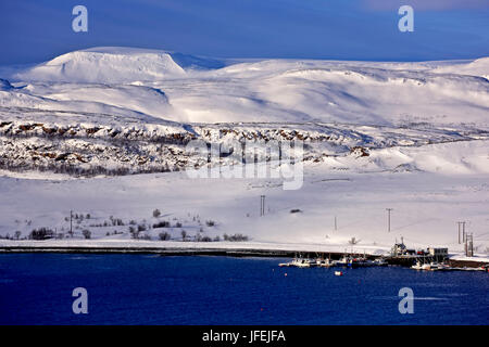 Norvegia, scenario, orientale Finnmark, Foto Stock