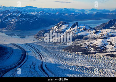 Nord America, USA, Alaska, Columbia glacier Foto Stock