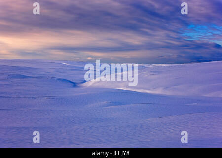 Norvegia, Finnmark, Ifjordfjell Foto Stock