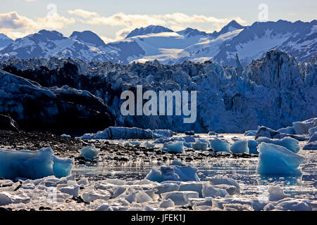 Nord America, USA, Alaska, Columbia glacier Foto Stock