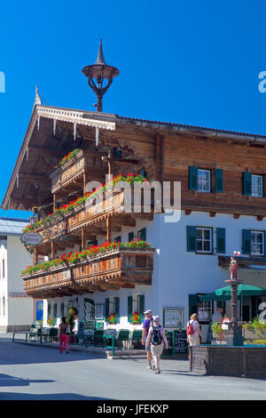 Austria, Tirolo, Ellmau, inn Lobewein Foto Stock