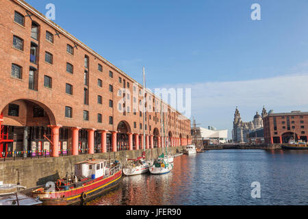 Inghilterra, Merseyside, Liverpool, Albert Dock Foto Stock