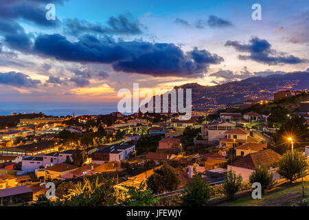 Città - Funchal Madeira Portogallo Foto Stock