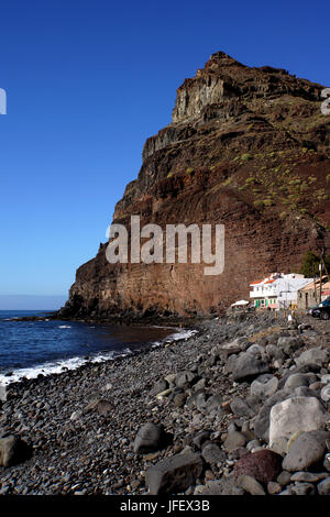 Stone spiaggia Playa de Tasarte Foto Stock