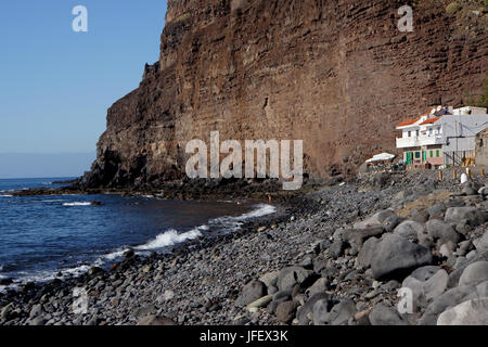 Stone spiaggia Playa de Tasarte Foto Stock