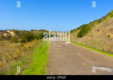 Strada di Dune Foto Stock