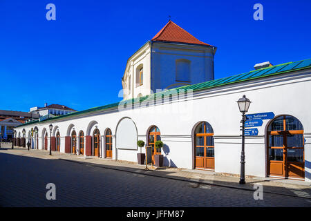 Minsk, Bielorussia, Zybitskaya street Foto Stock