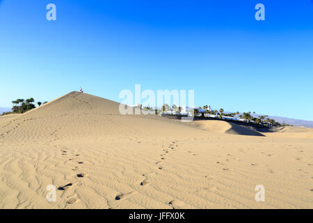 Dune di Maspalomas Foto Stock