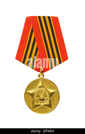 Medaglia d'oro Foto Stock