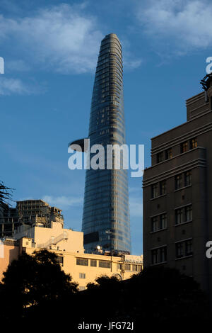 Bitexco torre finanziaria nella città di Ho Chi Minh, Vietnam Asia Foto Stock