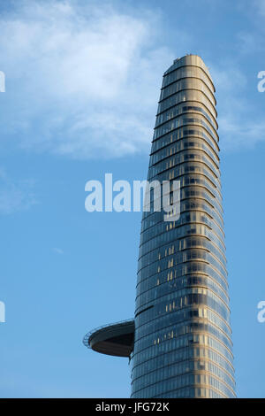 Bitexco torre finanziaria nella città di Ho Chi Minh, Vietnam Asia Foto Stock