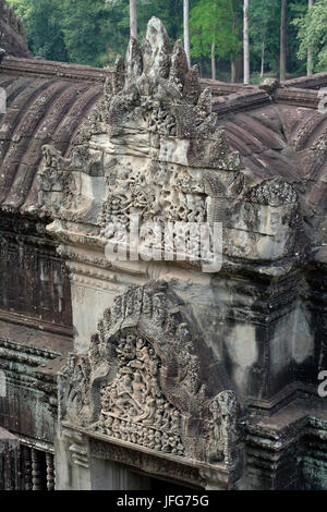 Angkor Wat tempio complesso in Siem Reap, Cambogia, Asia Foto Stock